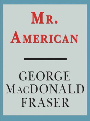 Mr. American - Audiobook